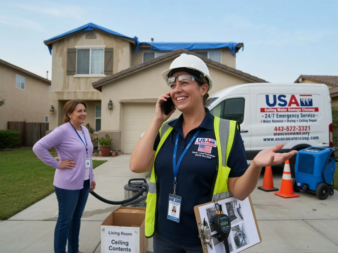 Ceiling Water Damage Restoration Winfield, MO FAQs